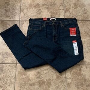 Levi's Dark Blue Jeans 38-30 Men’s NEW flex Slim Levi Strauss Signature